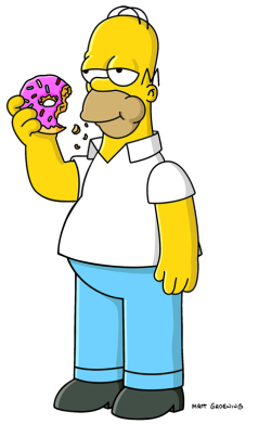 Homer-Simpson-doughnut